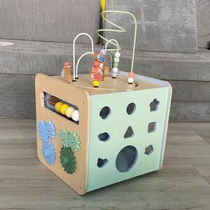 Multicolor Activity Cube for Kids